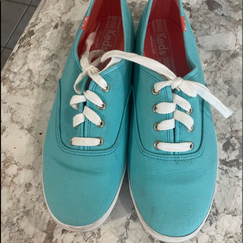 Tiffany blue Keds sneakers
